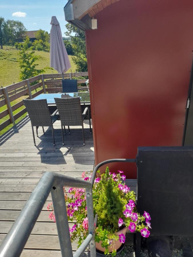 Eisenbahnromantik Im Urlaub Heinsdorfergrund Bagian luar foto