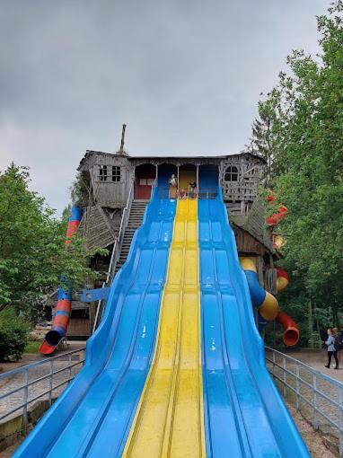 Eisenbahnromantik Im Urlaub Heinsdorfergrund Bagian luar foto